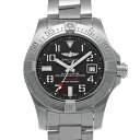 ブライトリング BREITLING アベンジャー II シーウルフ A17331101B2A1 ブラック メンズ 腕時計 ブライトリング 時計 高級腕時計 ブランド 【ローン36回払い無金利】【中古】