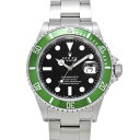 【〜5/3 最大3万円クーポン】ロレックス ROLEX サブマリーナ デイト 16610LV F番(2003年頃製造) ブラック メンズ 腕時計 ロレックス 時...