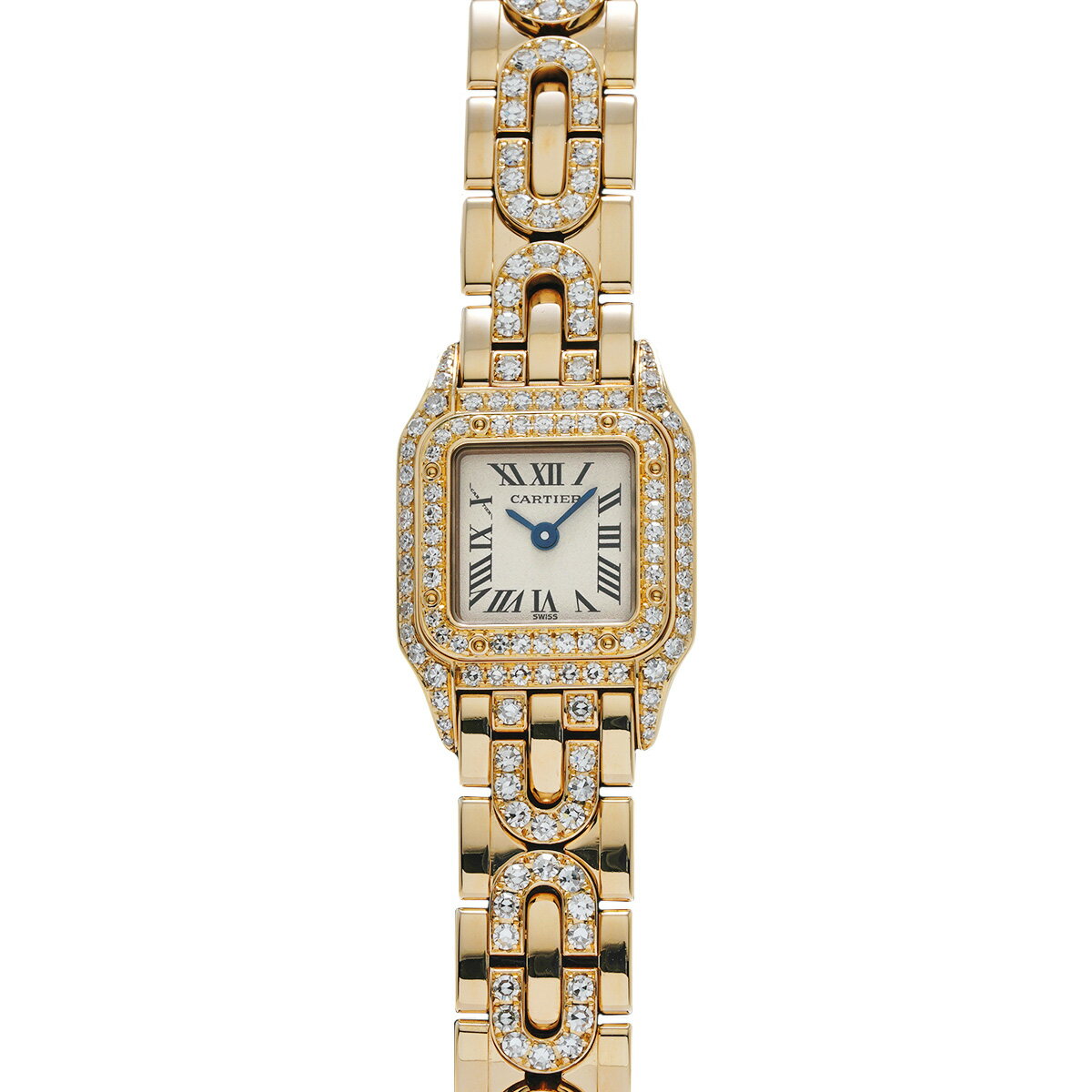 【12/1 最大2万円クーポン&P2倍】カルティエ CARTIER ミニパンテール WF3141NA シルバー レディース 腕時計 カルティエ 時計 高級腕時計 ブランド 【ローン60回払い無金利】【中古】 その1