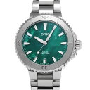 オリス ORIS アクイス デイト ブレスネット 01 733 7770 4137 グリーン ユニセックス 腕時計 オリス 時計 高級腕時計 ブランド 【ローン...