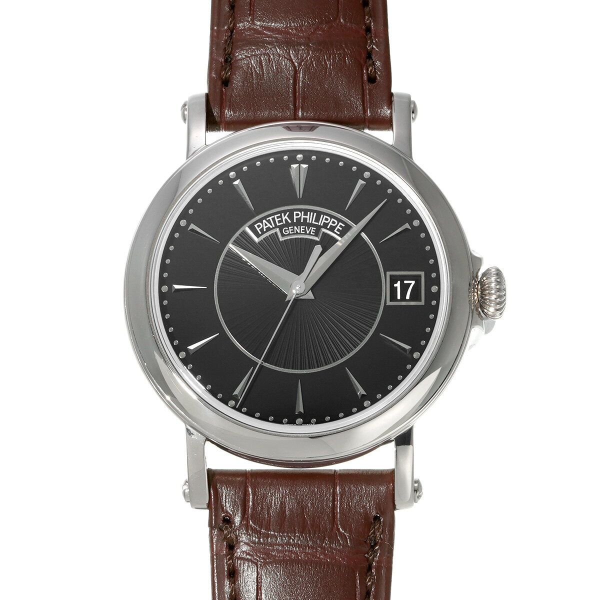 パテック フィリップ PATEK PHILIPPE カラトラバ オフィサー 5153G-001 ブラ ...