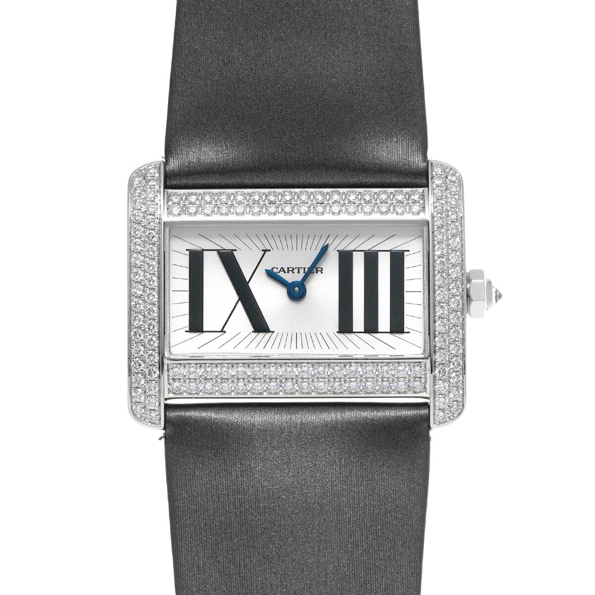 【12/1 最大2万円クーポン&P2倍】カルティエ CARTIER タンク ディヴァン WA301571 シルバー レディース 腕時計 カルティエ 時計 高級腕時計 ブランド 【ローン60回払い無金利】【中古】 その1