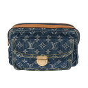 【〜5/3 最大3万円クーポン】ルイ ヴィトン LOUIS VUITTON モノグラムデニム バムバッグ ブルー M95347 デニム レディース ポーチ ルイ...