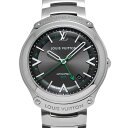 【12/1 最大2万円クーポン&P2倍】ルイ ヴィトン LOUIS VUITTON フィフティーファイブ GMT アントラシット Q6D300 グレー メンズ 腕時計 ルイ ヴィトン 時計 高級腕時計 ブランド 【ローン60回払い無金利】【中古】 その1
