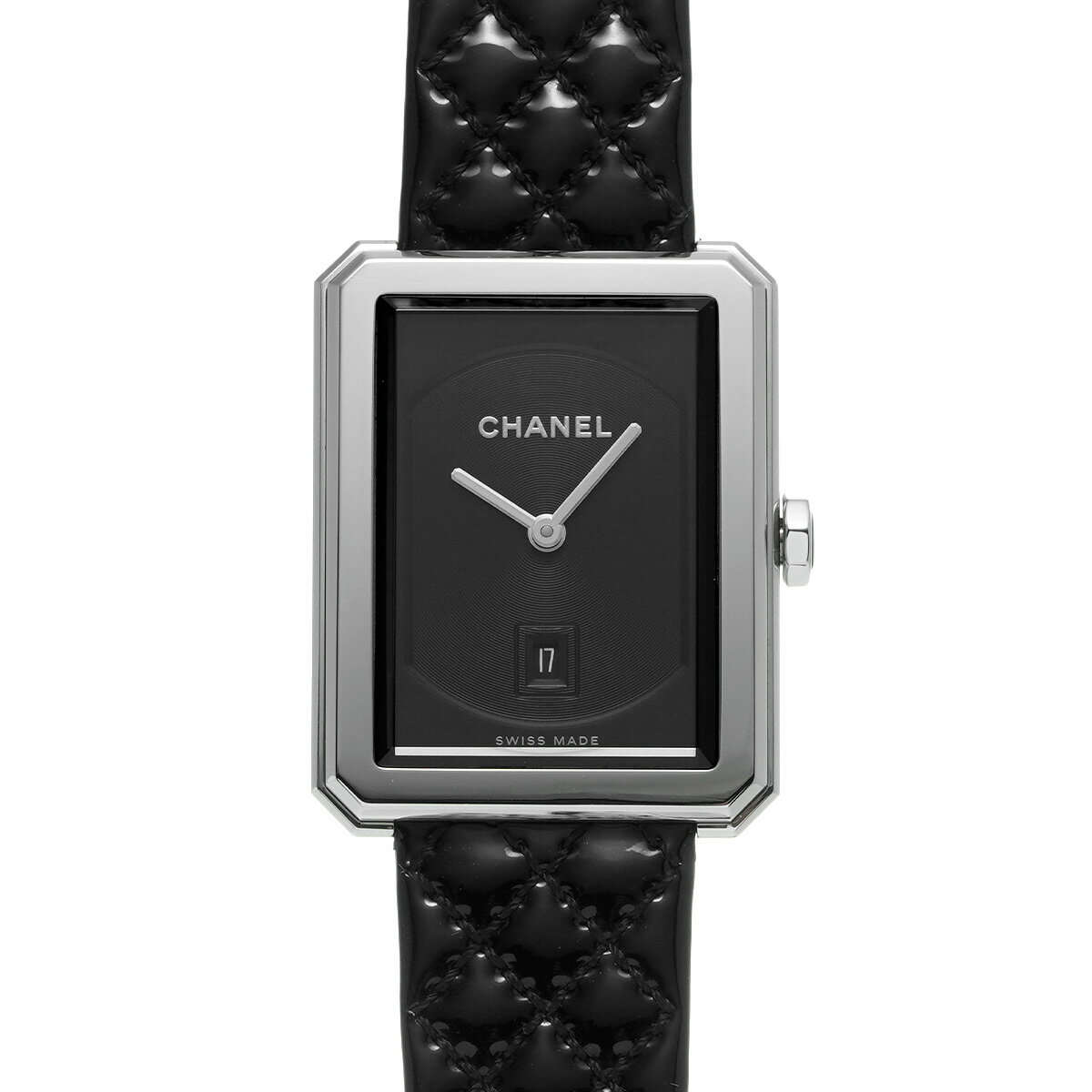 【12/1 最大2万円クーポン&P2倍】シャネル CHANEL ボーイフレンド H6585 ブラック レディース 腕時計 シャネル 時計 高級腕時計 ブランド 【ローン60回払い無金利】【中古】 その1
