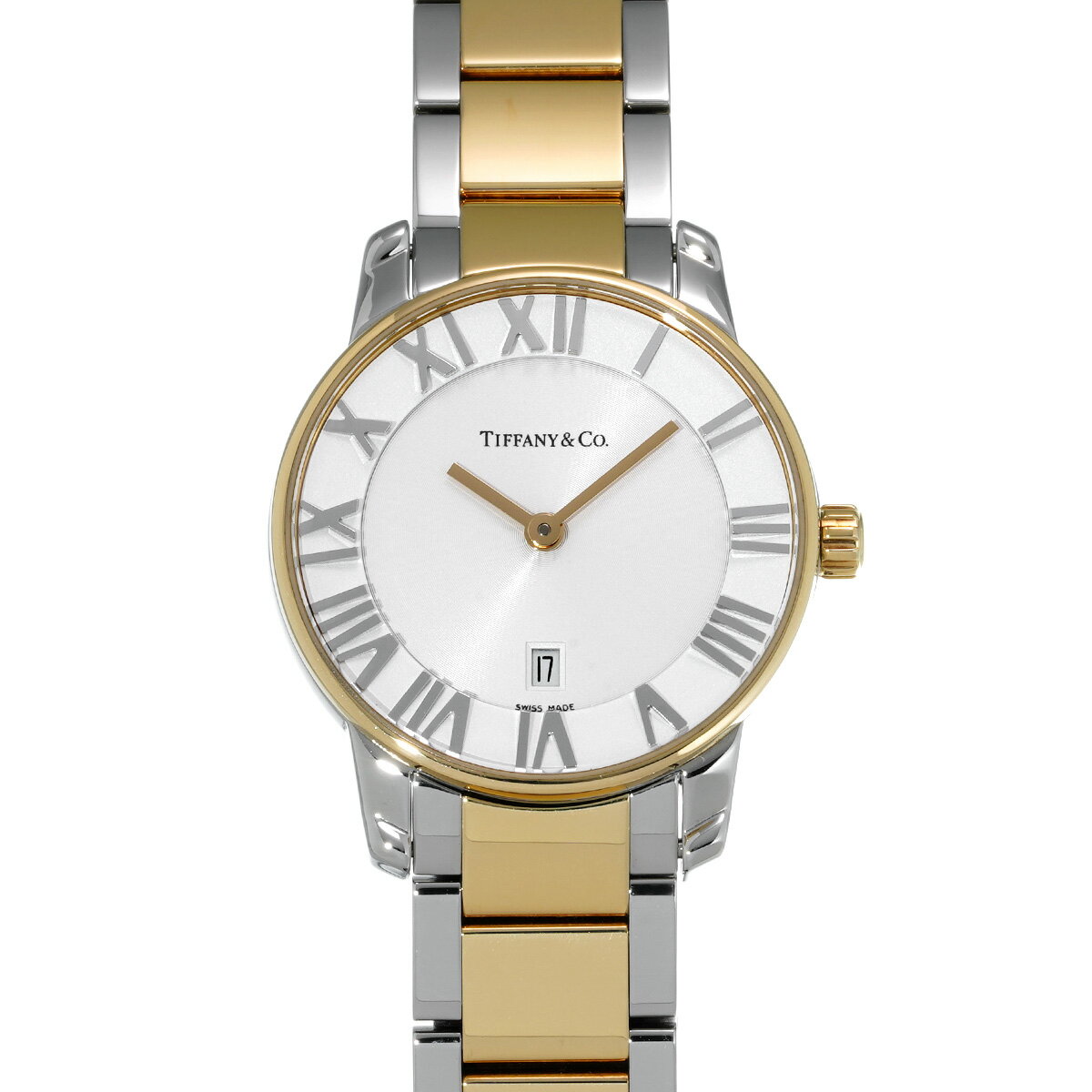 【12/1 最大2万円クーポン&P2倍】ティファニー TIFFANY & Co. アトラス ドーム Z1830.11.15A21A00A シルバー レディース 腕時計 ティファニー 時計 高級腕時計 ブランド 【ローン60回払い無金利】【中古】 その1
