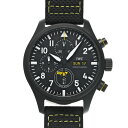 IWC パイロット・ウォッチ・クロノグラフ ロイヤル・メイセス IW389107 ブラック メンズ 腕時計 IWC 時計 高級腕時計 ブランド 【ローン36回払い無金利】【中古】