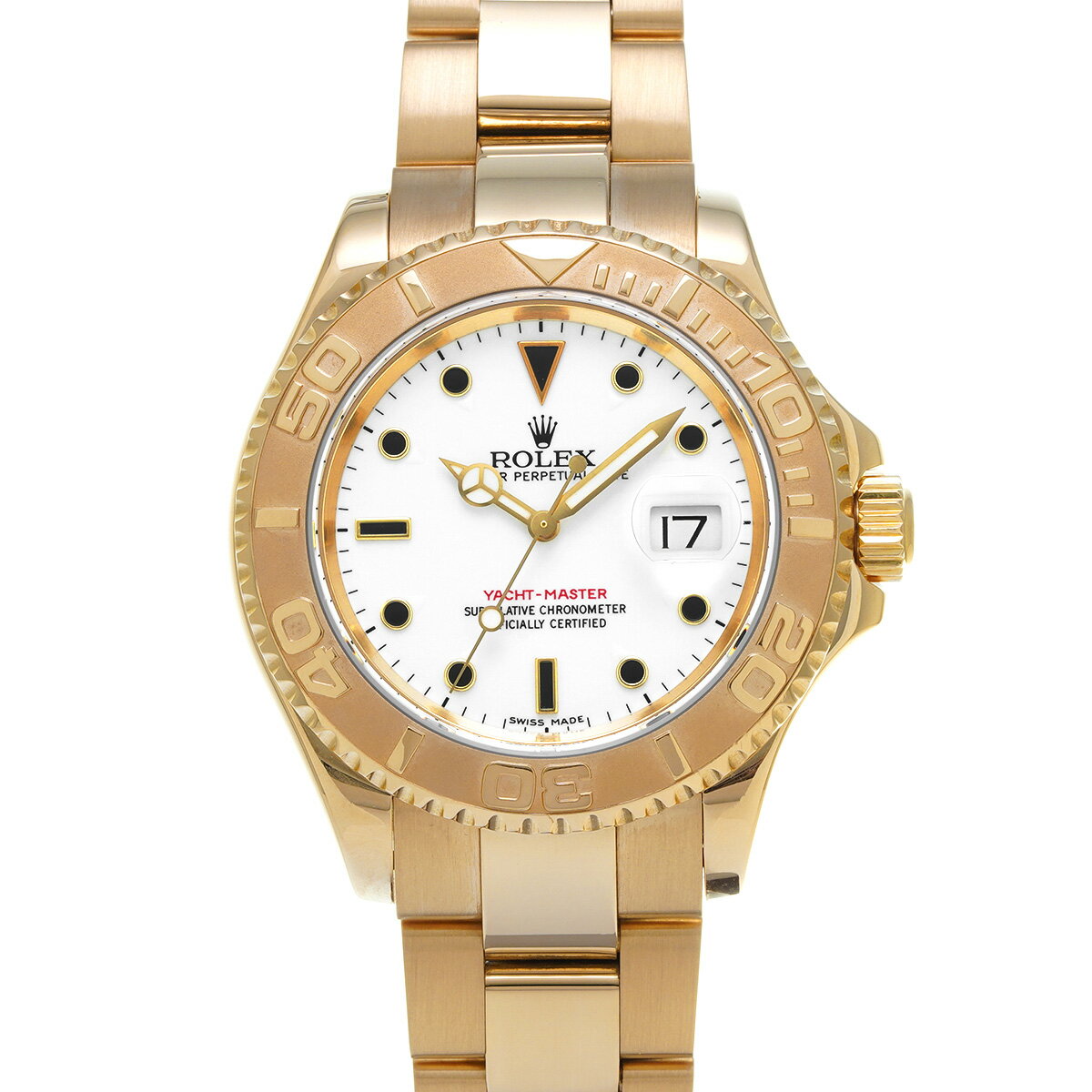 ロレックス ROLEX ヨットマスター 16628 P番(2000年頃製造) ホワイト メンズ 腕時 ...