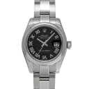 【〜5/3 最大3万円クーポン】ロレックス ROLEX デイトジャスト 179160 ランダムシリアル ブラック レディース 腕時計 ロレックス 時計 高級腕時...