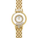 【12/1 最大2万円クーポン&P2倍】ショパール Chopard ハッピーダイヤモンド リボン 20/5334 ホワイト/ダイヤモンド レディース 腕時計 ショパール 時計 高級腕時計 ブランド 【ローン60回払い無金利】【中古】 その1