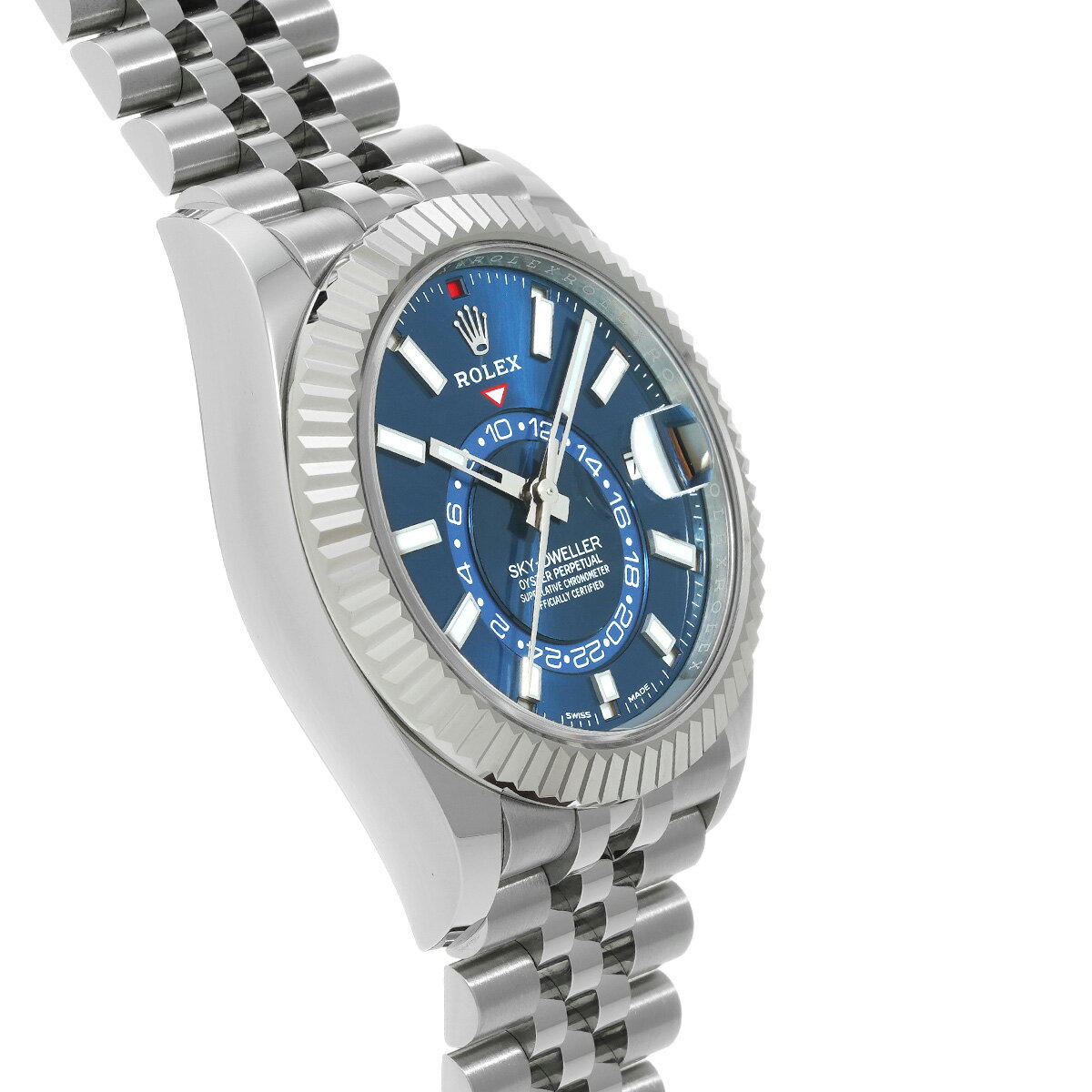 【〜9/11 最大3万円クーポン】ロレックス ROLEX スカイドゥエラー 326934 ランダムシリアル ブライトブルー メンズ 腕時計 ロレックス 時計 高級腕時計 ブランド 【ローン36回払い無金利】【中古】