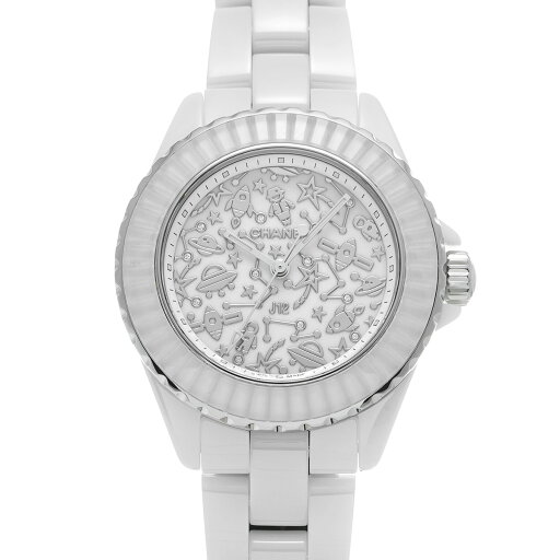 シャネル CHANEL J12 コズミック H7990 ホワイト/ダイヤモンド レディース 腕時計 シャネル 時計 高級腕時計 ブランド 【ローン60回払い無金利】【中古】 シャネル CHANEL J12 コズミック H7990 ホワイト/ダイヤモンド レディース 腕時計 シャネル 時計 高級腕時計 ブランド 【ローン60回払い無金利】【中古】