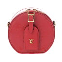 【5/15 ポイント2倍】ルイ ヴィトン LOUIS VUITTON ミニ ボワットシャポー ルージュ M90498 モノグラムヴェルニ レディース ショルダー...