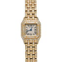 カルティエ CARTIER パンテール ミニ WF3141FF アイボリー レディース 腕時計 カルティエ 時計 高級腕時計 ブランド 【ローン36回払い無金利...