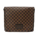 ルイ ヴィトン LOUIS VUITTON ダミエ ブルックリンMM ブラウン N51211 ダミエキャンバス レディース ショルダーバッグ ヴィトンバッグ バック ブランド 【ローン60回払い無金利】【中古】(4)