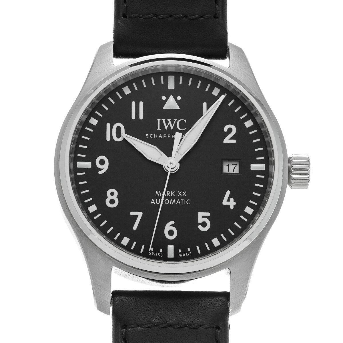 IWC パイロット・ウォッチ・マーク XX IW328201 ブラック メンズ 腕時計 IWC 時計 高級腕時計 ブランド 【ローン36回払い無金利】【中古】
