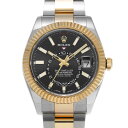 ロレックス ROLEX スカイドゥエラー 326933 ブライトブラック メンズ 腕時計 ロレックス 時計 高級腕時計 ブランド 【ローン36回払い無金利】【中古】