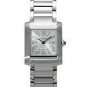 カルティエ CARTIER タンクフランセーズ SM WSTA0065 シルバー レディース 腕時計 カルティエ 時計 高級腕時計 ブランド 【ローン36回払い無金利】【中古】