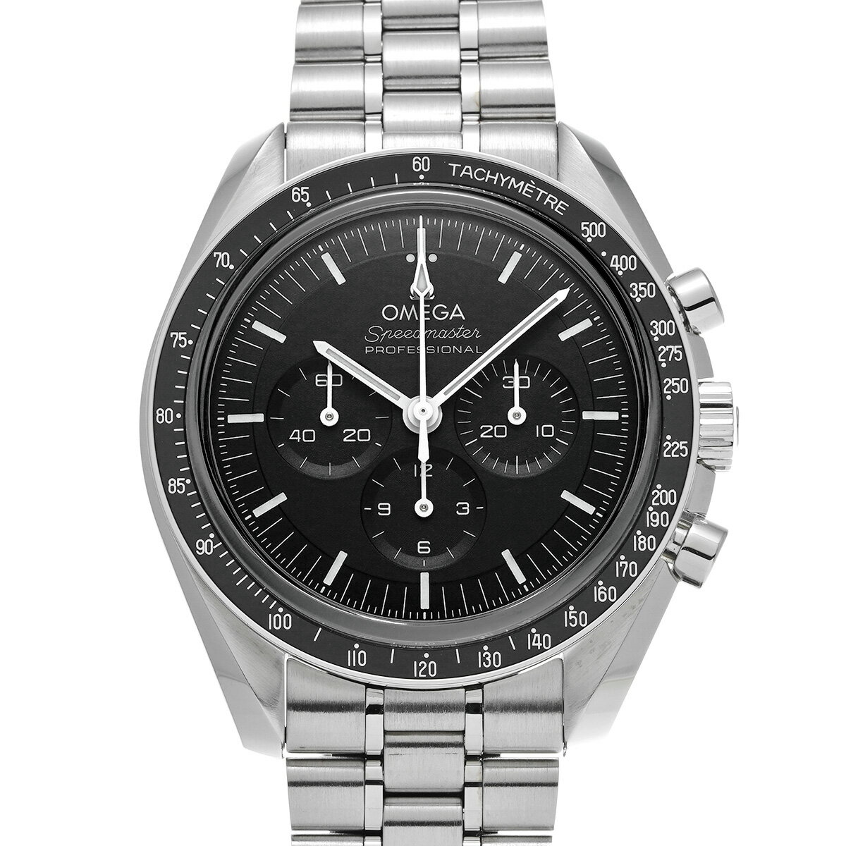 オメガ OMEGA スピードマスター ムーンウォッチ プロフェッショナル コーアクシャル マスタークロノメーター 310.30.42.50.01.002 ブラック メンズ 腕時計 オメガ 時計 高級腕時計 ブランド 【ローン60回払い無金利】【中古】