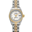 【〜5/3 最大3万円クーポン】ロレックス ROLEX デイトジャスト 69173 T番(1996年頃製造) ホワイト レディース 腕時計 ロレックス 時計 高...