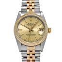ロレックス ROLEX デイトジャスト 68273 E番(1990年頃製造) シャンパン ユニセックス 腕時計 ロレックス 時計 高級腕時計 ブランド 【ローン...