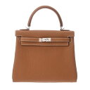 エルメス HERMES ケリー 25 内縫い 2WAY ゴールド トゴ レディース ハンドバッグ エルメス バッグ バック ブランド 【ローン60回払い無金利】...