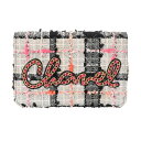 シャネル CHANEL CHANEL19 チェーンウォレット Sマーク ピンク AP1437 ツイード レディース ショルダーバッグ chanel シャネル バッグ バック ブランド 【ローン60回払い無金利】【中古】(4)
