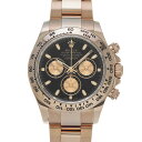 【〜5/3 最大3万円クーポン】ロレックス ROLEX コスモグラフ デイトナ 116505 ランダムシリアル ブラック/ピンク メンズ 腕時計 ロレックス 時...