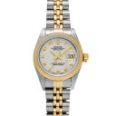 【〜5/3 最大3万円クーポン】ロレックス ROLEX デイトジャスト 69173 S番(1994年頃製造) アイボリーコンピュータ レディース 腕時計 ロレッ...