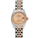 【〜5/3 最大3万円クーポン】ロレックス ROLEX デイトジャスト 179171 G番(2009年頃製造) ピンク/ダイヤモンド レディース 腕時計 ロレッ...
