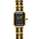 シャネル CHANEL プルミエール L H0001 ブラック レディース 腕時計 シャネル 時計 高級腕時計 ブランド 【ローン36回払い無金利】【中古】