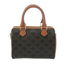 セリーヌ CELINE スモール ボストン キュイルトリオンフ 2WAY タン 113772CAS.04LU トリオンフ キャンバス/カーフ レディース ハンド...