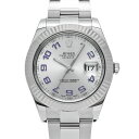 【〜5/3 最大3万円クーポン】ロレックス ROLEX デイトジャスト II 116334 ランダムシリアル シルバー メンズ 腕時計 ロレックス 時計 高級腕...