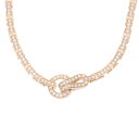 カルティエ CARTIER アグラフネックレス N7024400 K18イエローゴールド ダイヤモンド レディース ネックレス カルティエ 【ローン60回払い無...
