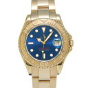 【〜5/3 最大3万円クーポン】ロレックス ROLEX ヨットマスター 68628 T番(1996年頃製造) ブルー ユニセックス 腕時計 ロレックス 時計 高...