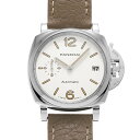 パネライ PANERAI ルミノール ドゥエ PAM01043 V番(2019年製造) ホワイト ユニセックス 腕時計 パネライ 時計 高級腕時計 ブランド 【...