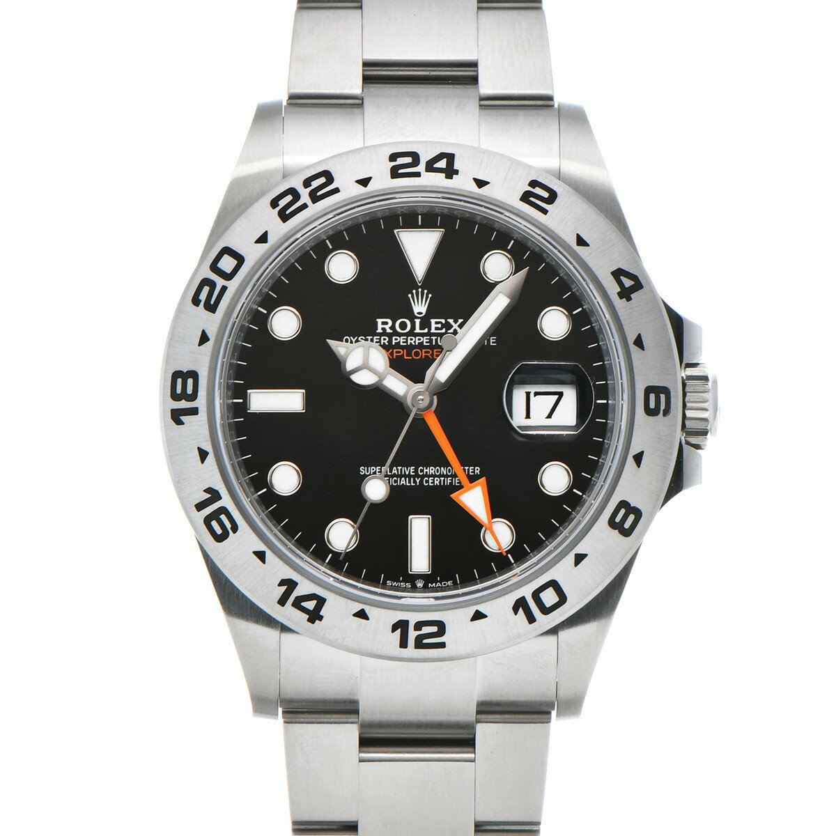 ロレックス ROLEX エクスプローラー II 226570 ブラック メンズ 腕時計 ロレックス 時計 高級腕時計 ブランド 【ローン36回払い無金利】【中古】