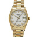 【〜5/3 最大3万円クーポン】ロレックス ROLEX デイトジャスト 68278 R番(1987年頃製造) ホワイト ユニセックス 腕時計 ロレックス 時計 ...