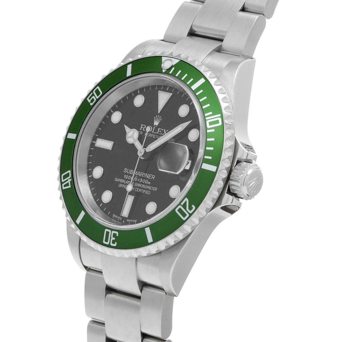【〜4/10 最大2万円クーポン】ロレックス ROLEX サブマリーナ デイト 16610LV F番(2004年頃製造) ブラック メンズ 腕時計 ロレックス 時計 高級腕時計 ブランド 【ローン60回払い無金利】【中古】