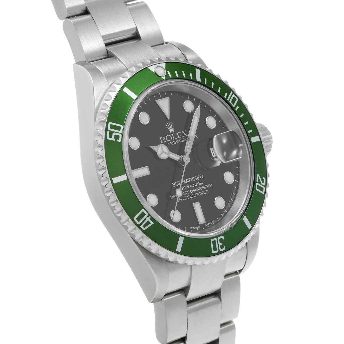 【〜4/10 最大2万円クーポン】ロレックス ROLEX サブマリーナ デイト 16610LV F番(2004年頃製造) ブラック メンズ 腕時計 ロレックス 時計 高級腕時計 ブランド 【ローン60回払い無金利】【中古】