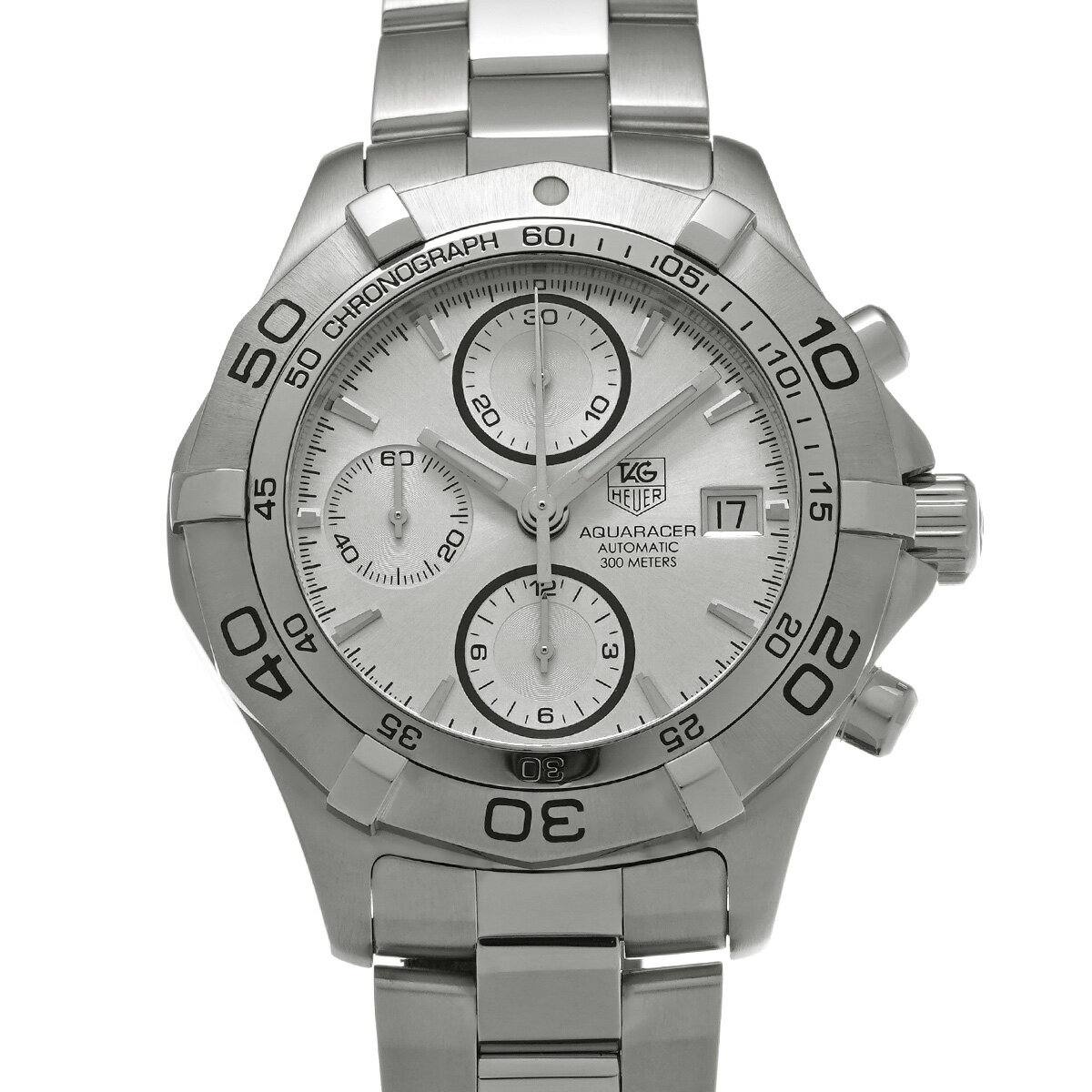 タグ ホイヤー TAG HEUER アクアレーサー クロノグラフ CAF2111.BA0809 シル ...