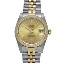 ロレックス ROLEX デイトジャスト 68273 E番(1990年頃製造) シャンパン ユニセックス 腕時計 ロレックス 時計 高級腕時計 ブランド 【ローン36回払い無金利】【中古】