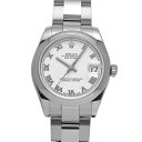 ロレックス ROLEX デイトジャスト 178240 Z番(2006年頃製造) ホワイト ユニセックス 腕時計 ロレックス 時計 高級腕時計 ブランド 【ローン...