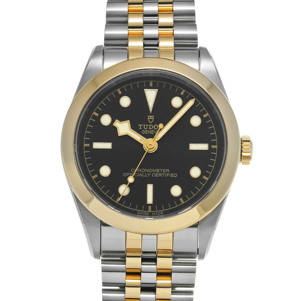 【〜9/26 最大4万円クーポン】チューダー / チュードル TUDOR ブラックベイ 39 S&G 79663 ブラック メンズ 腕時計 チューダー / チュードル 時計 高級腕時計 ブランド 【ローン36回払い無金利】【中古】