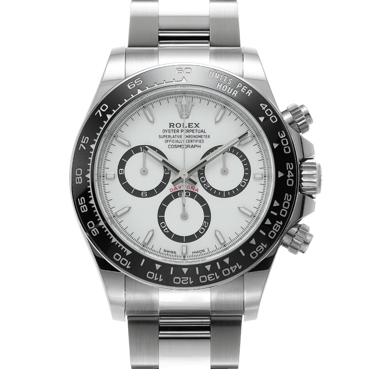 【〜5/3 最大3万円クーポン】ロレックス ROLEX コスモグラフ デイトナ 126500LN ホワイト メンズ 腕時計 ロレックス 時計 高級腕時計 ブランド 【ローン60回払い無金利】【中古】