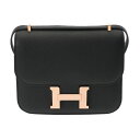 【〜5/3 最大3万円クーポン】エルメス HERMES コンスタンス3 18 ミロワール ブラック ヴォーエプソン レディース ショルダーバッグ エルメス ショ...