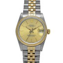 ロレックス ROLEX デイトジャスト 68273 R番(1987年頃製造) シャンパン ユニセックス 腕時計 ロレックス 時計 高級腕時計 ブランド 【ローン...