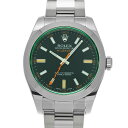 【〜5/3 最大3万円クーポン】ロレックス ROLEX ミルガウス 116400GV ランダムシリアル インテンスブラック メンズ 腕時計 ロレックス 時計 高...