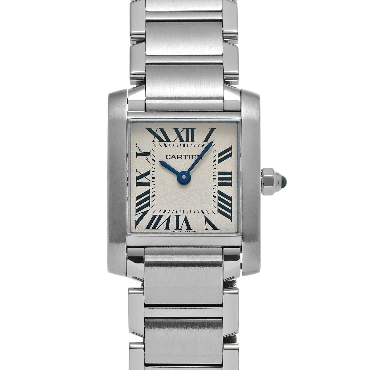 【〜6/27 最大3万円クーポン】カルティエ CARTIER タンクフランセーズ SM　 W51008Q3 シルバー レディース 腕時計 カルティエ 時計 高級腕時計 ブランド 【ローン36回払い無金利】【中古】