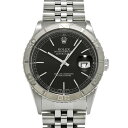 ロレックス ROLEX デイトジャスト サンダーバード 16264 Y番(2002年頃製造) ブラック メンズ 腕時計 ロレックス 時計 高級腕時計 ブランド 【ローン60回払い無金利】【中古】(2)